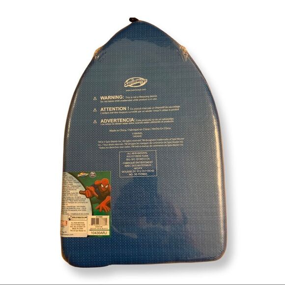 SwimWays Marvel Ultimate Spiderman Foam Kickboard    - Picture 2 of 4